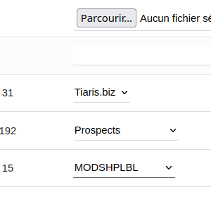 sélecteurs_mailing